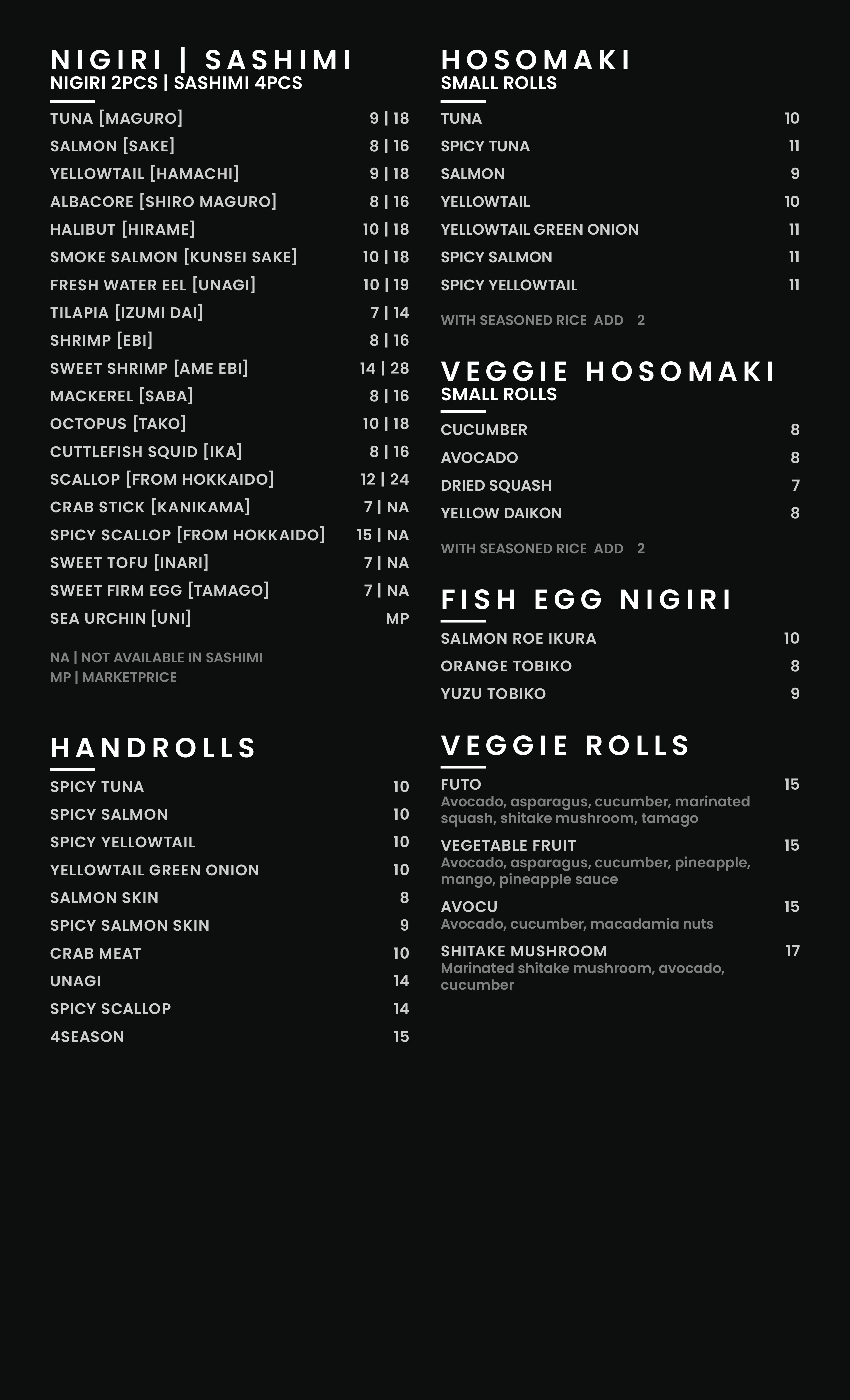 Omee J fusion Sushi Bar and Grill